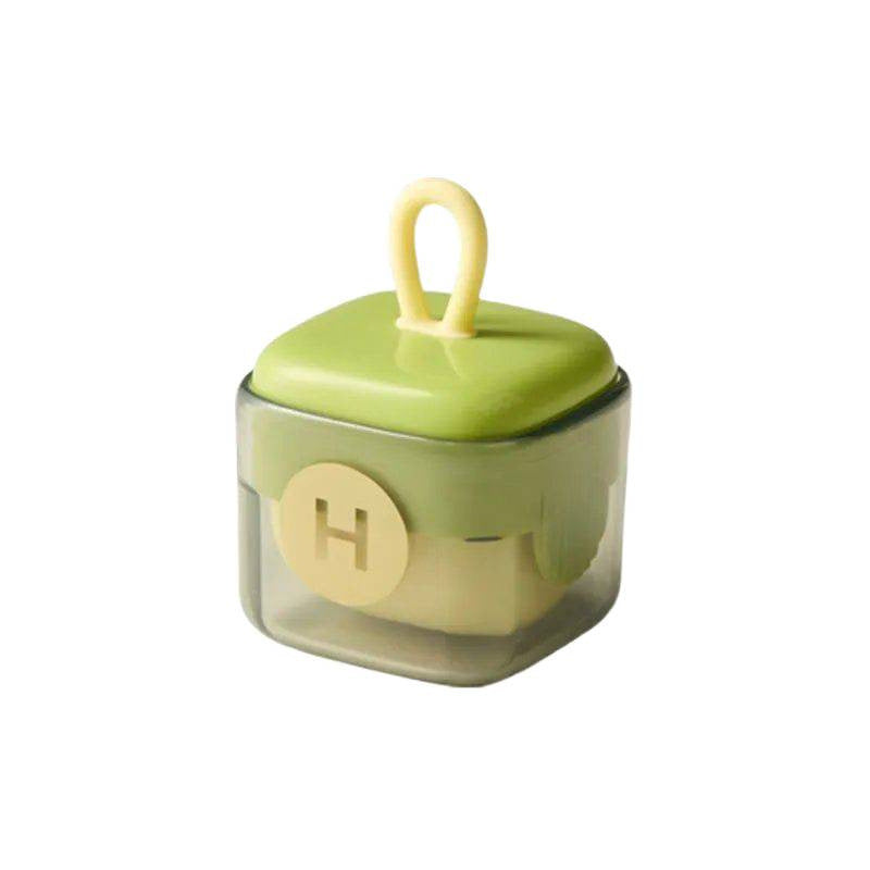 Square-shaped washable lint roller