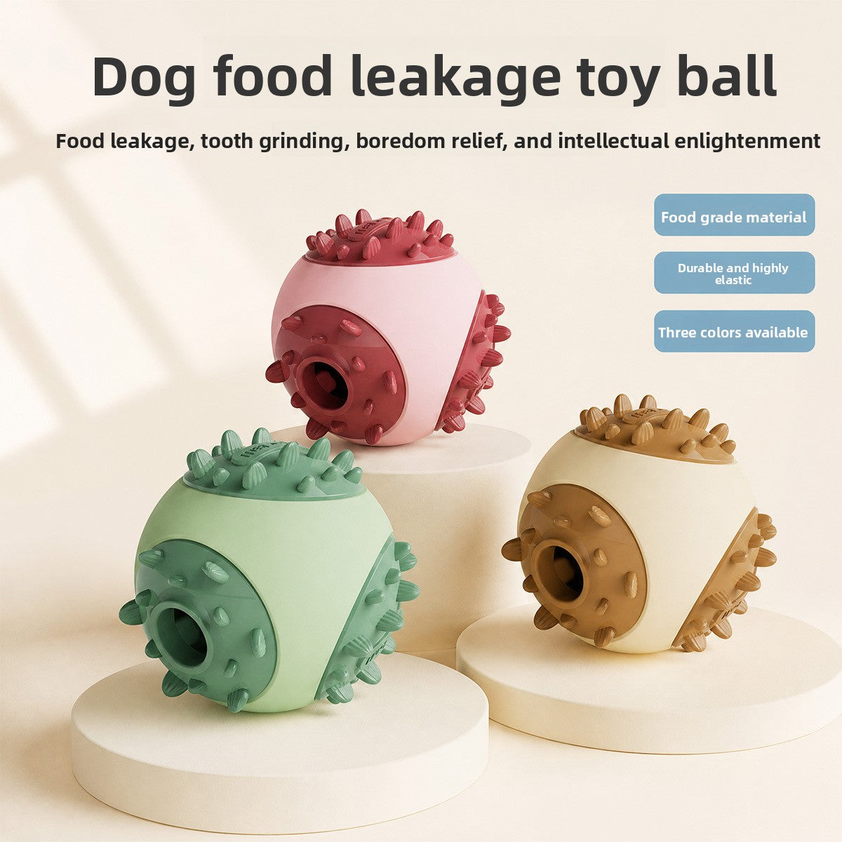 Interactive Pet Chew Toy Ball