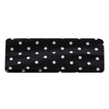 Elastic Sports Headband with Polka Dot Design
